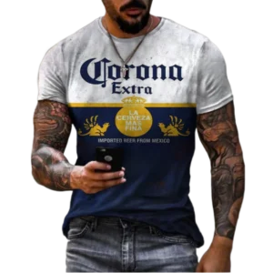 3d Tshirts For Men Vintage Oil T-shirt Street Fashion Castrol Printed Short-sleeved Loose Oversized Motorcycle T-shirt Tops Tees