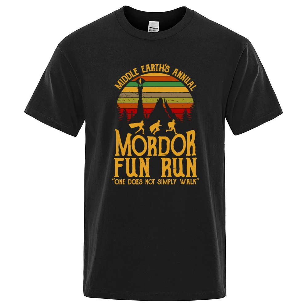 Middle-Earth-S-Annual-Mordor-Fun-Run-Print-T-Shirt-Men-Women-Tshirts-Summer-Cotton-Tops