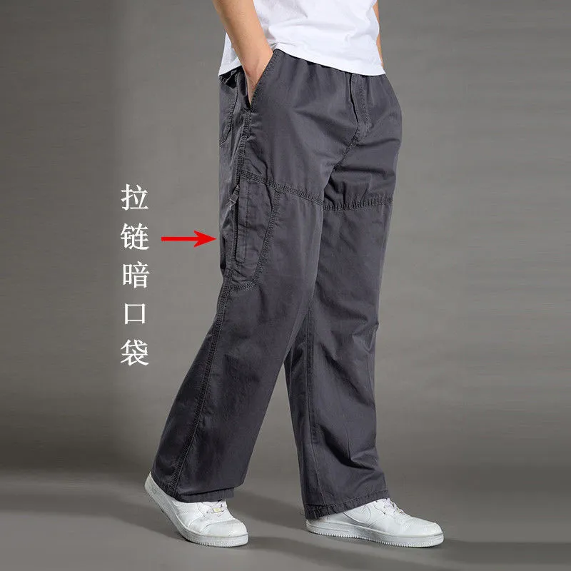 Men-s-Cargo-Pants-Summer-Spring-Cotton-Work-Wear-New-In-Large-Size-6XL-Casual-Climbing-1