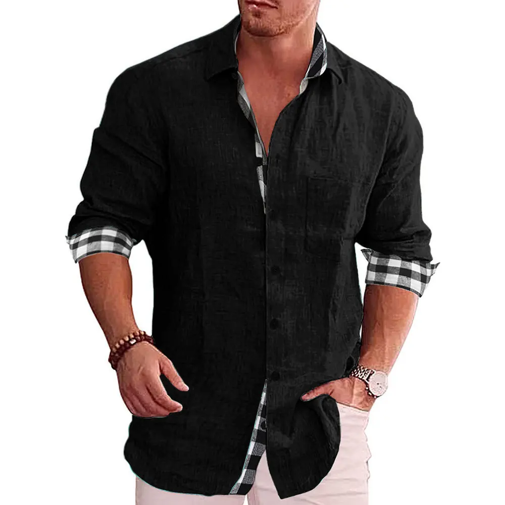 Men-s-Shirts-Clothing-Plain-Long-Sleeves-Designer-Clothes-Normal-Blouse-Social-Fashion-White-Shirt-Cotton-3